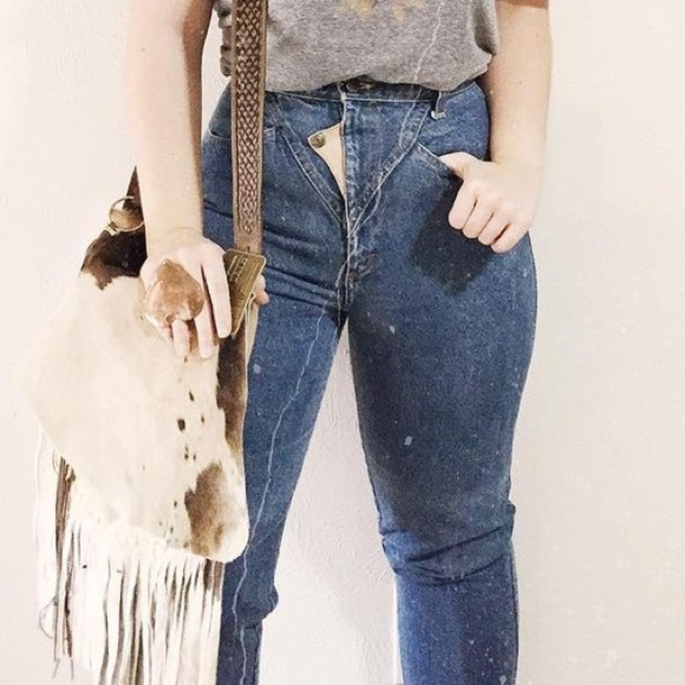 VTG Ultra High Rise Western Ozark Mountain Jeans